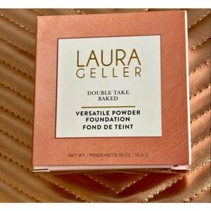 LAURA GELLER - NWT Double Take Baked Versatile Powder Foundation in "Light"